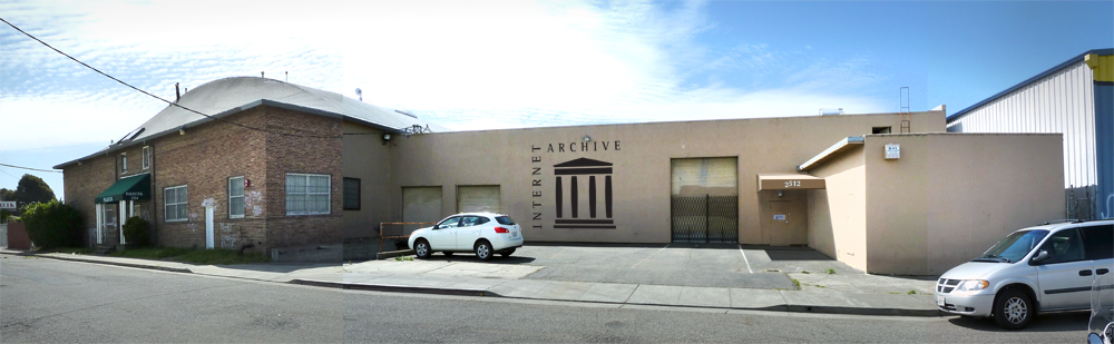 The new Internet Archive facility in Richmond, California, click to enlarge