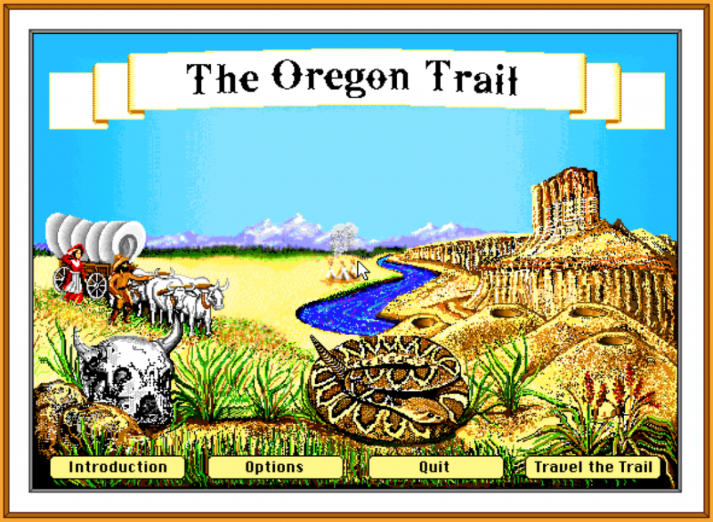 Oregon Trail Deluxe, The : Free Borrow & Streaming : Internet Archive